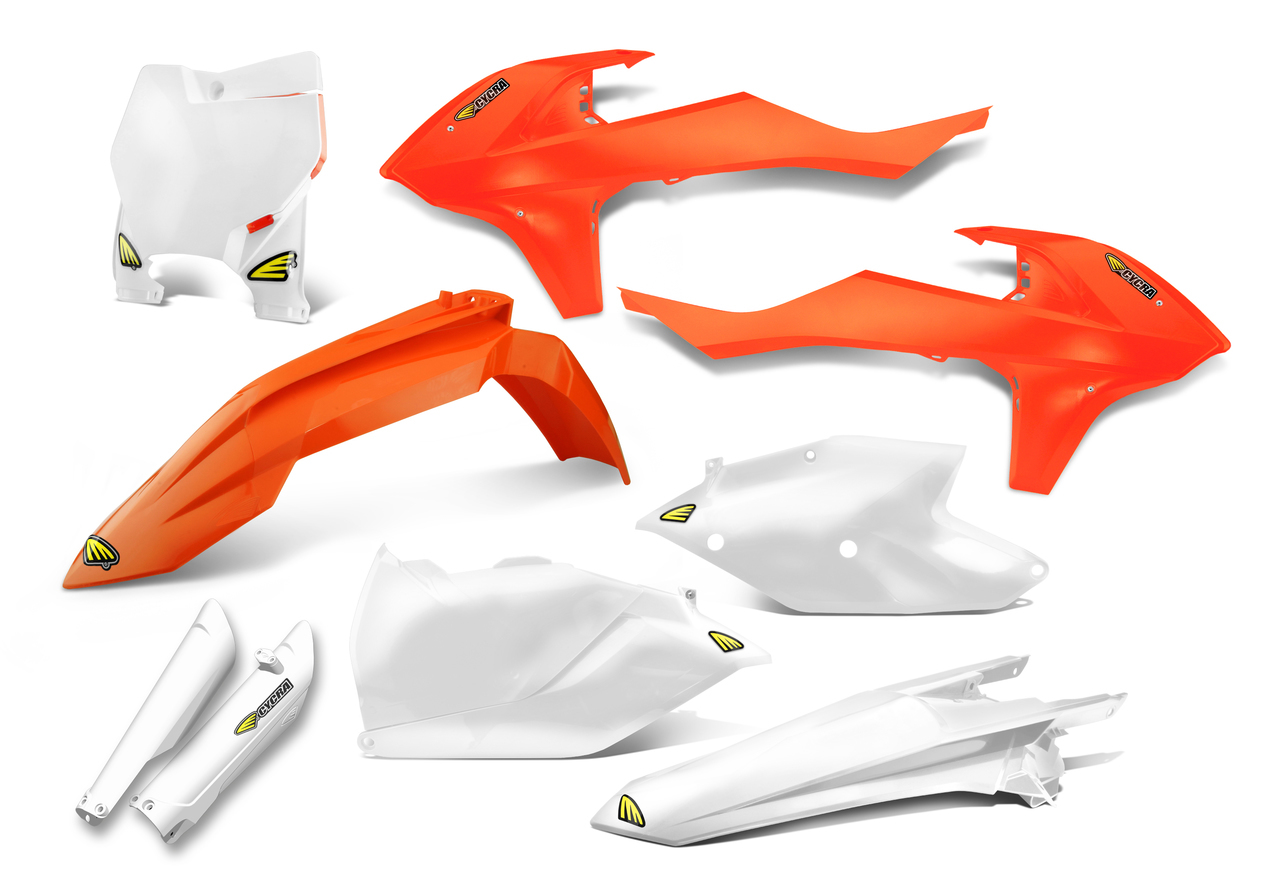Cycra Complete Powerflow Body Kit KTM 2016 125-500 SX XC Stock