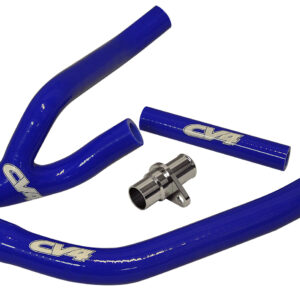 CV4 by Cycra Radiator Silicone Hose Kit 10-15 YZ450F Y-Kit Billet Adapter Blue