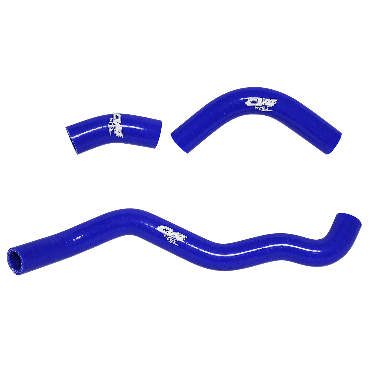 CV4 by Cycra Radiator Silicone Hose Kit Suzuki 00-15 DR-Z400S SM SL Blue