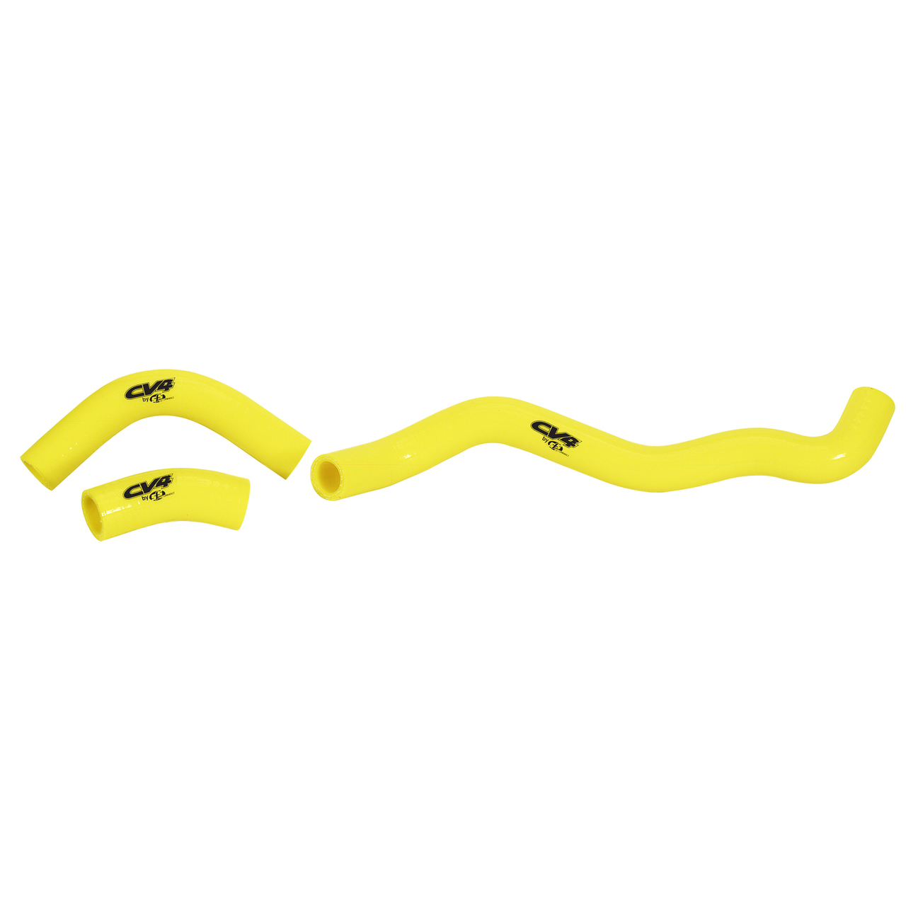 CV4 by Cycra Radiator Silicone Hose Kit Suzuki 00-15 DR-Z400S SM SL Yellow