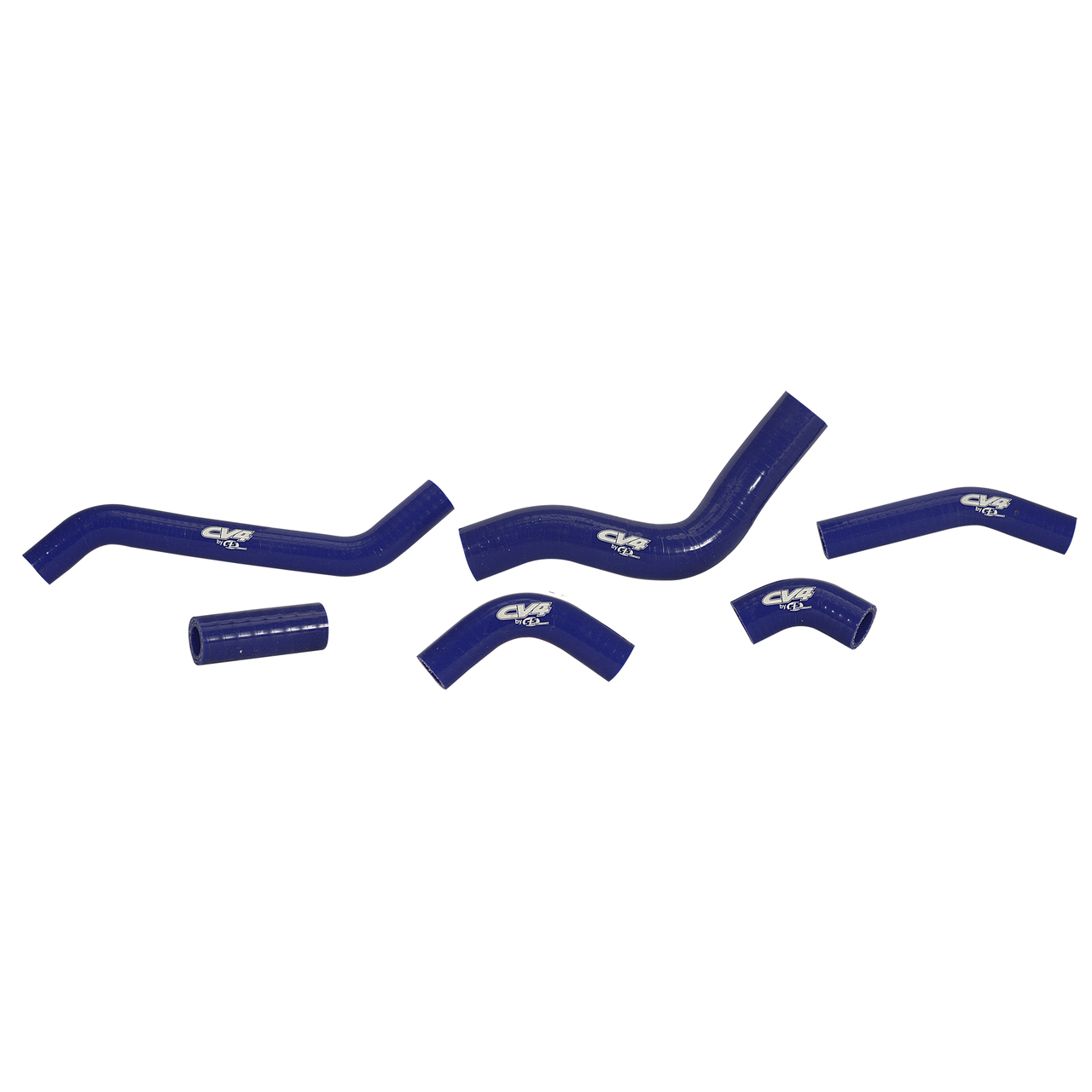 CV4 by Cycra Radiator Silicone Hose Kit Kawasaki 08-10 KLX450 Blue