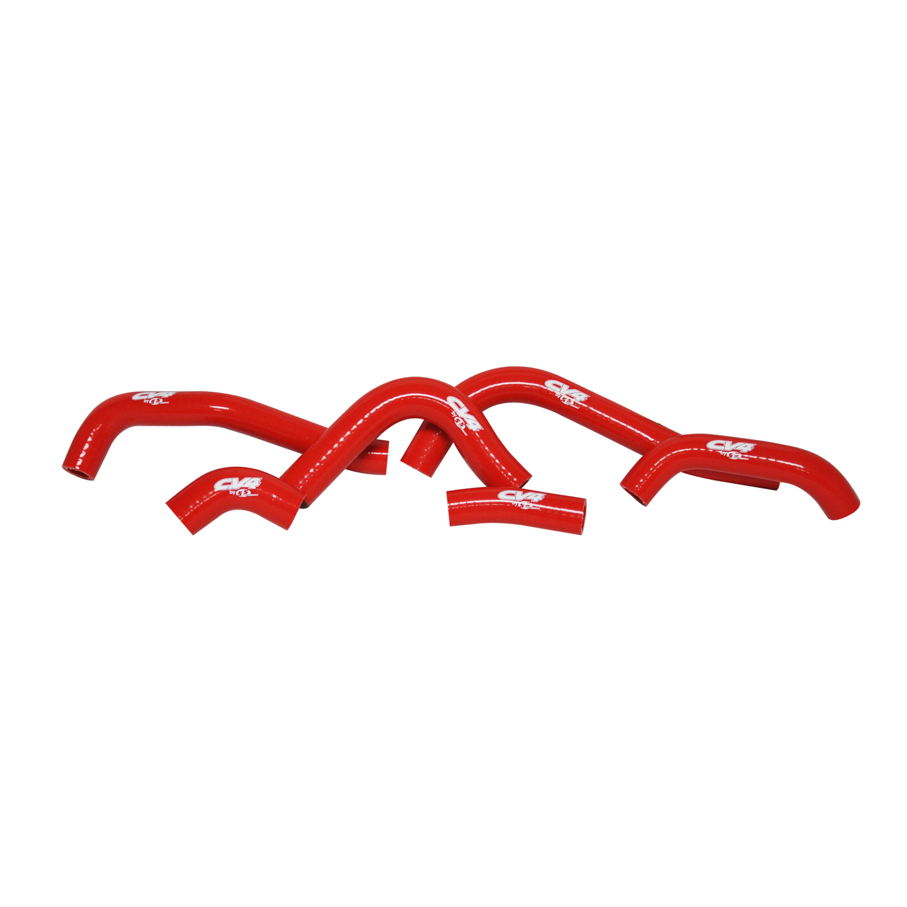 CV4 by Cycra Radiator Silicone Hose Kit Honda 02-04 CRF450R Red