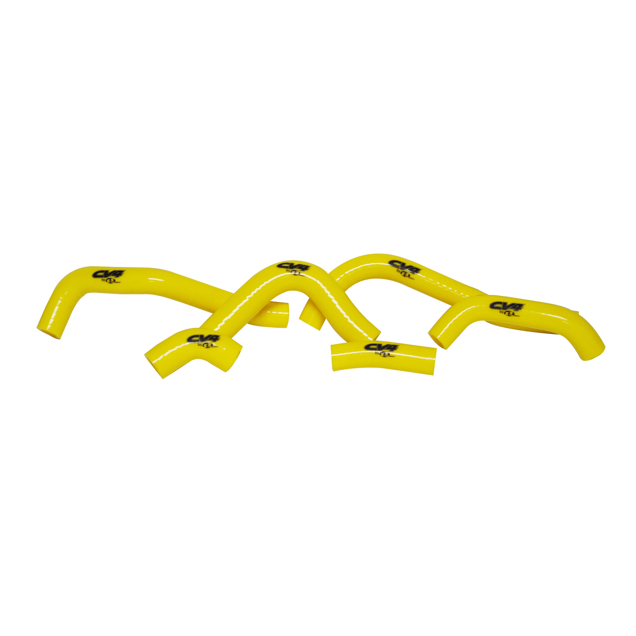 CV4 by Cycra Radiator Silicone Hose Kit Honda 02-04 CRF450R Yellow