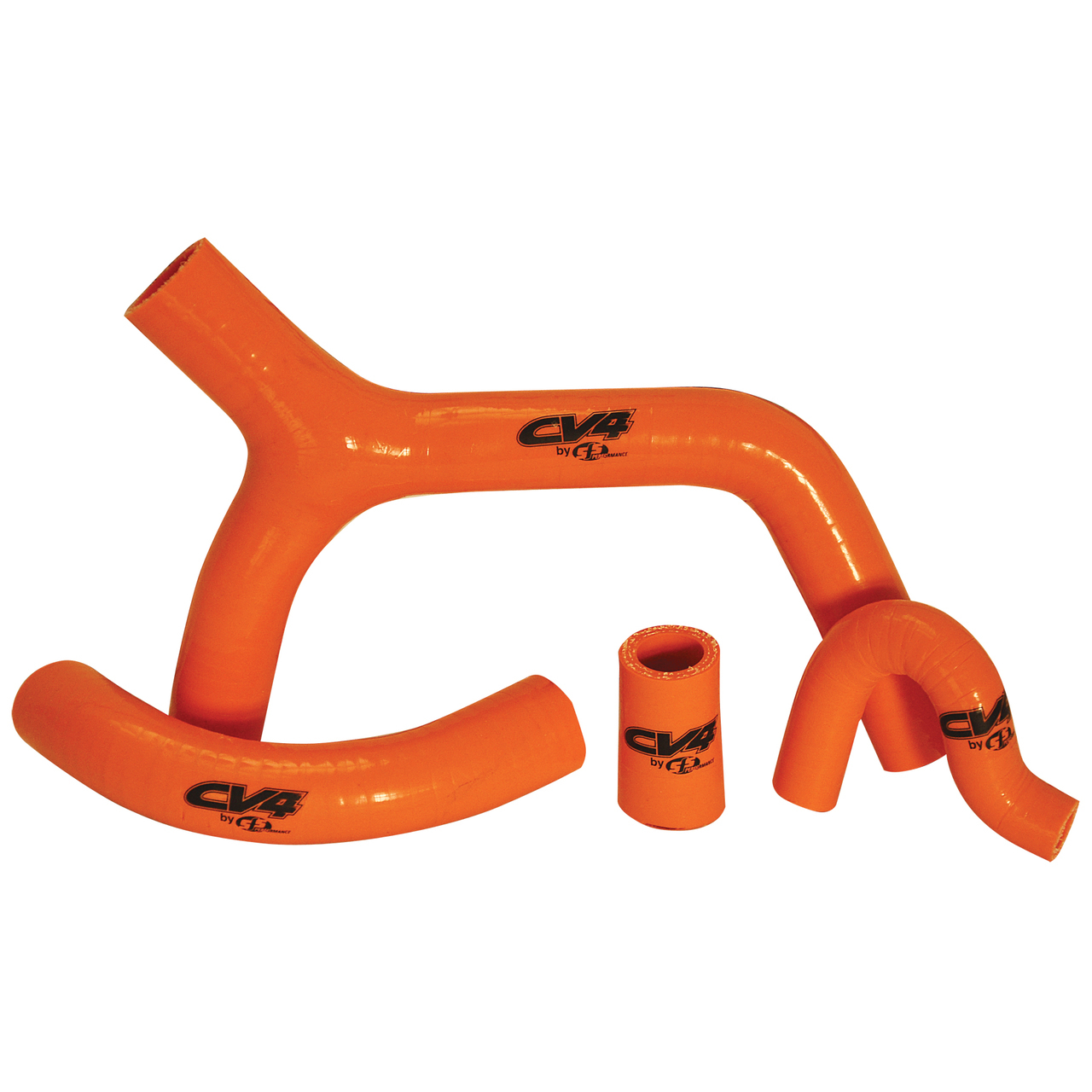CV4 by Cycra Radiator Silicone Hose Kit KTM 08-11 450 EXC-R Y-Kit Orange