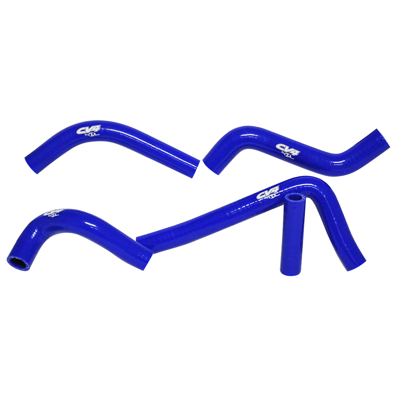 CV4 by Cycra Radiator Silicone Hose Kit Suzuki 08-15 RM-Z450 Blue