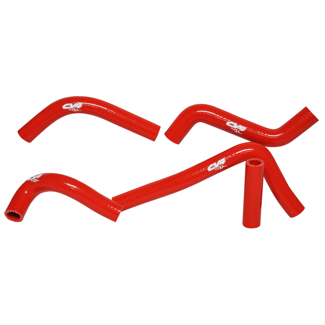 CV4 by Cycra Radiator Silicone Hose Kit Suzuki 08-15 RM-Z450 Red