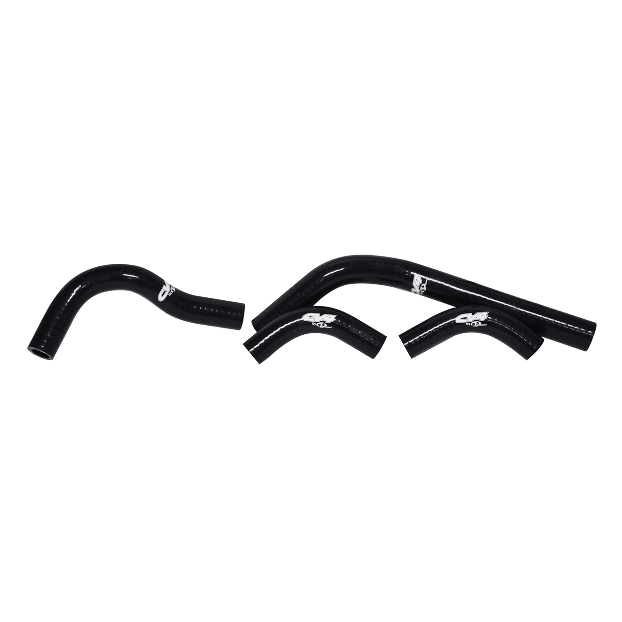 CV4 by Cycra Radiator Silicone Hose Kit Honda 04-09 CRF250R 04-15 CRF250X Black