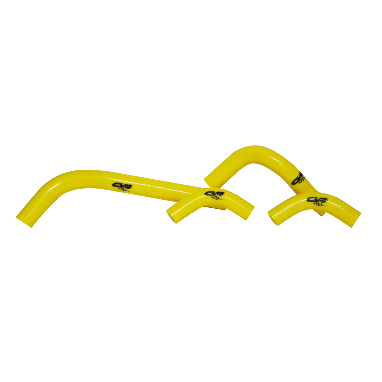 CV4 by Cycra Radiator Silicone Hose Kit Honda 04-09 CRF250R 04-15 CRF250X Yellow