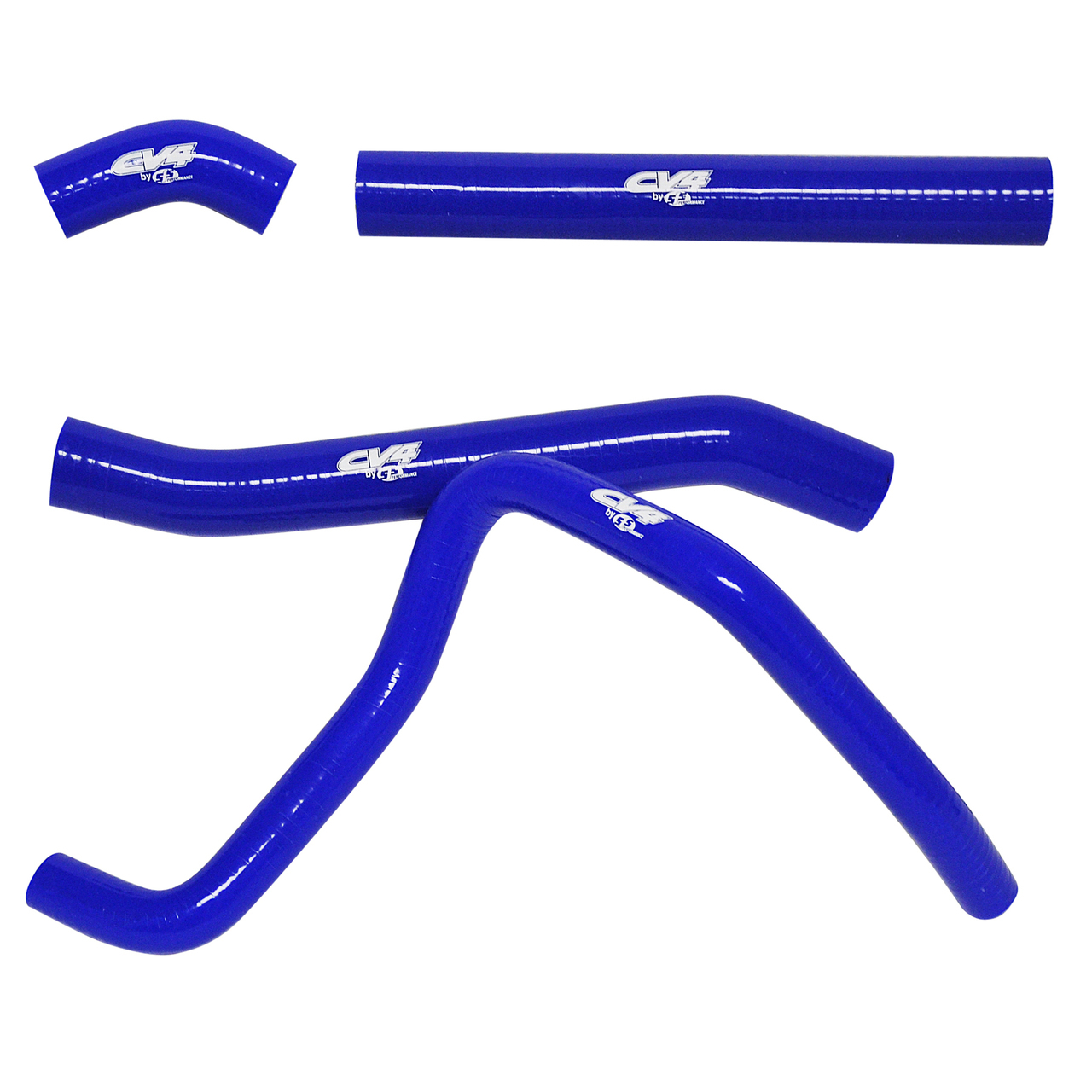 CV4 by Cycra Radiator Silicone Hose Kit Honda 08-09 TRX700XX Blue