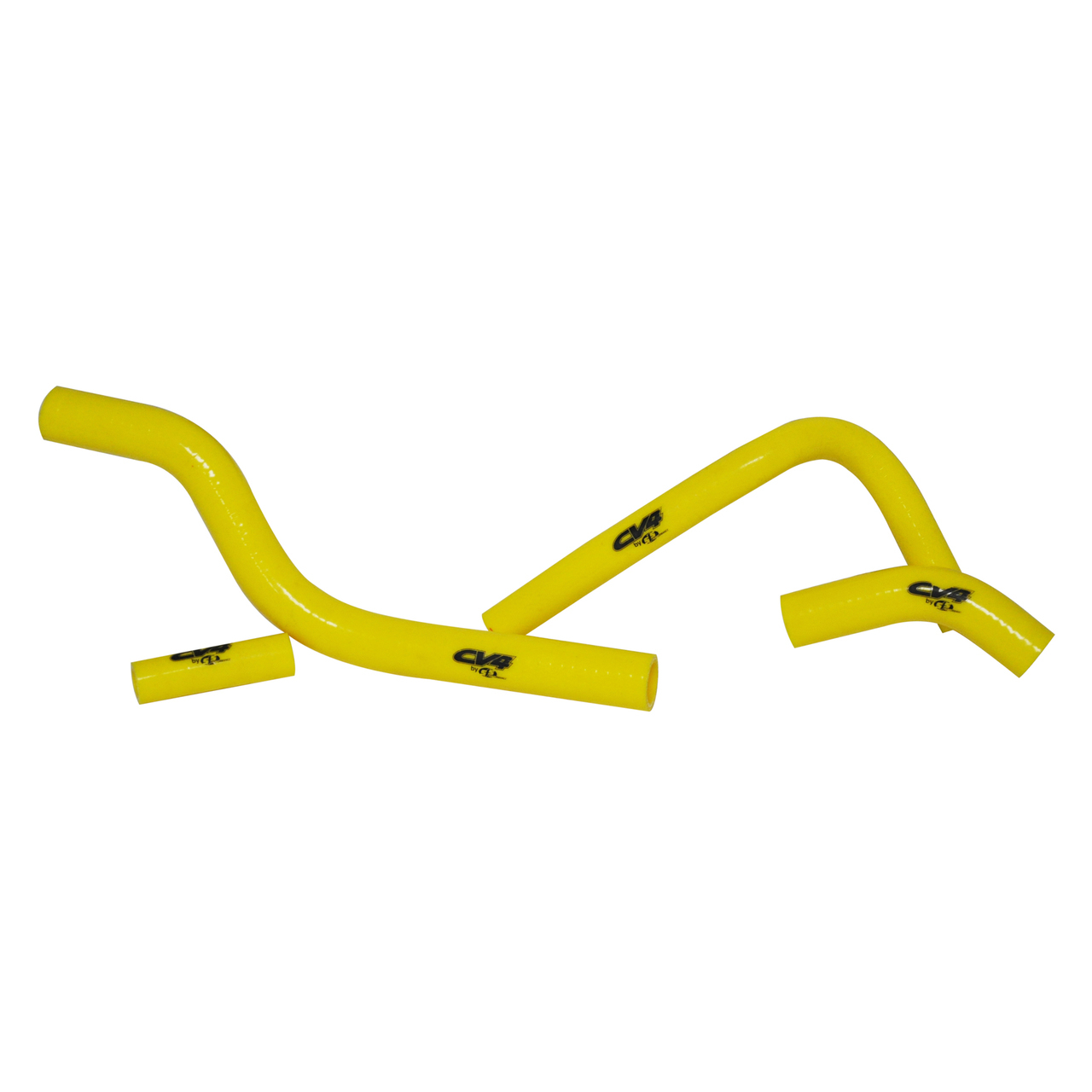 CV4 by Cycra Radiator Silicone Hose Kit 04 Kawasaki KX250F Suzuki RM-Z250 Yellow