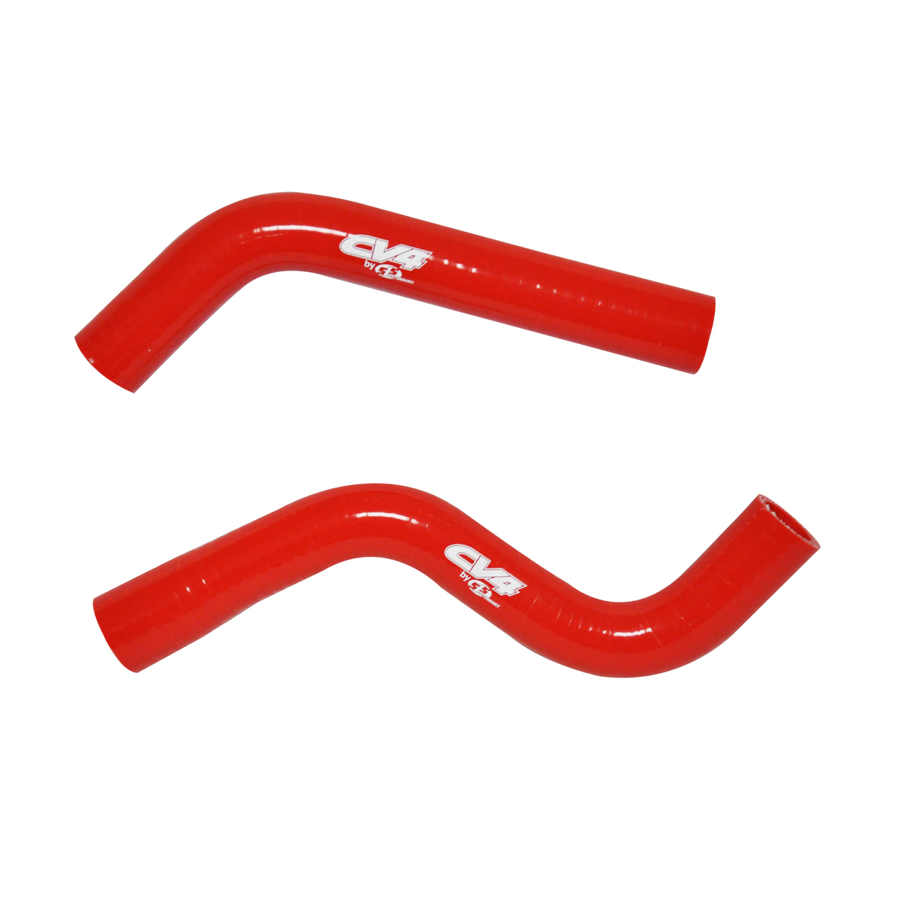 CV4 by Cycra Radiator Silicone Hose Kit Yamaha 09-13 YFZ450R Red