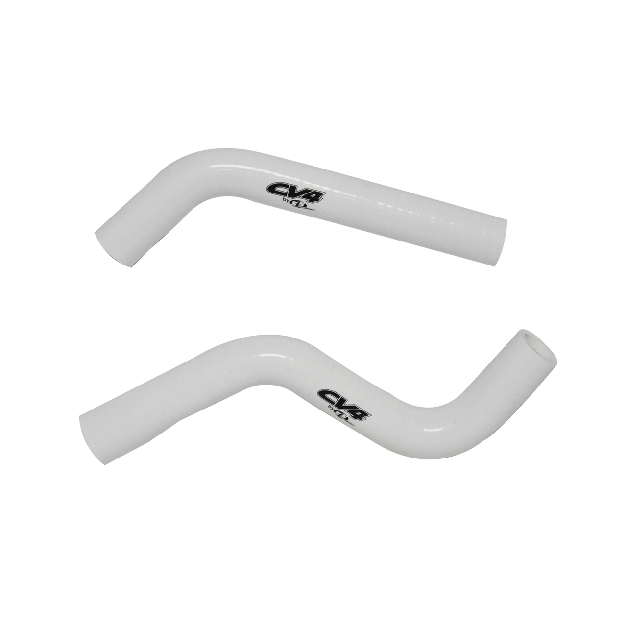 CV4 by Cycra Radiator Silicone Hose Kit Yamaha 09-13 YFZ450R White