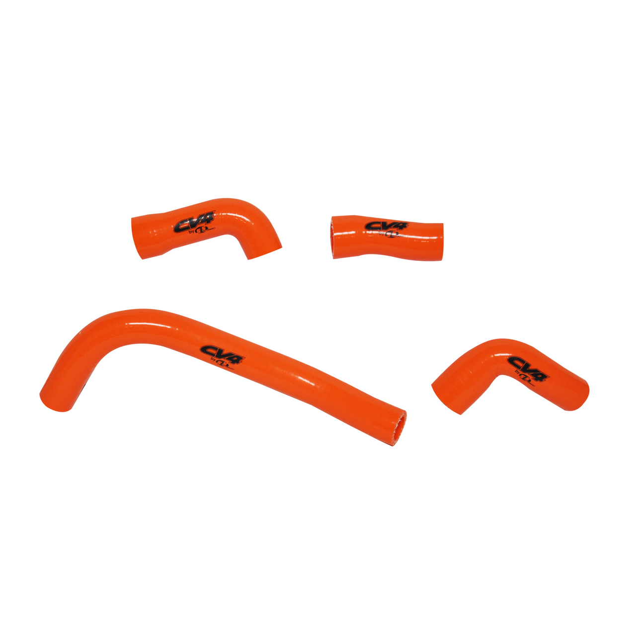 CV4 by Cycra Radiator Silicone Hose Kit KTM 09-15 65 SX Orange