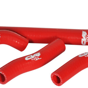 CV4 by Cycra Radiator Silicone Hose Kit Honda 10-13 CRF250R Red