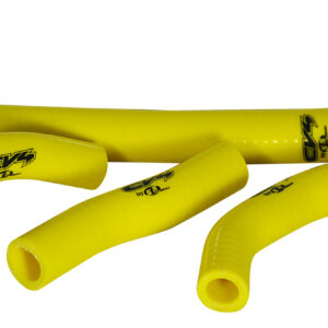 CV4 by Cycra Radiator Silicone Hose Kit Honda 10-13 CRF250R Yellow