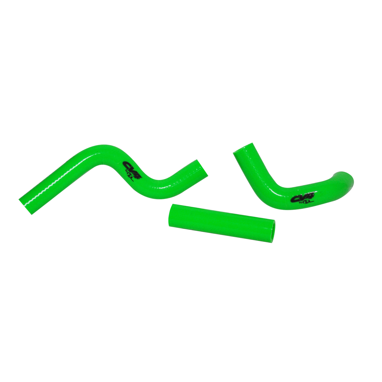 CV4 by Cycra Radiator Silicone Hose Kit Kawasaki 98 KX80 99-13 KX85 KX100 Green