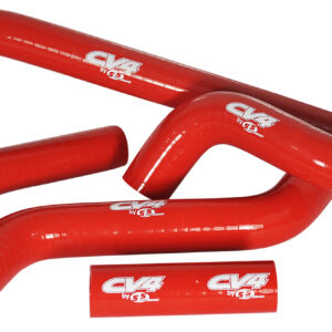 CV4 by Cycra Radiator Silicone Hose Kit Suzuki 10 RM-Z250 Red