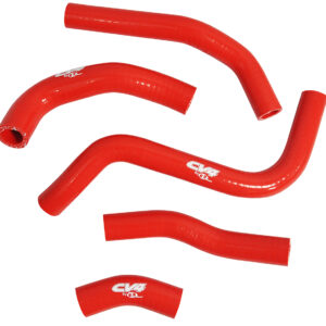 CV4 by Cycra Radiator Silicone Hose Kit Suzuki 11-12 RM-Z250 Red