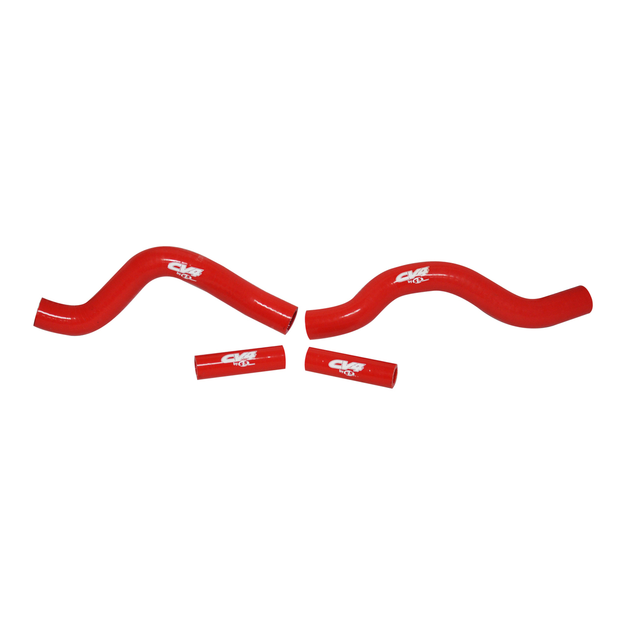 CV4 by Cycra Radiator Silicone Hose Kit Suzuki 01-08 RM250 Red