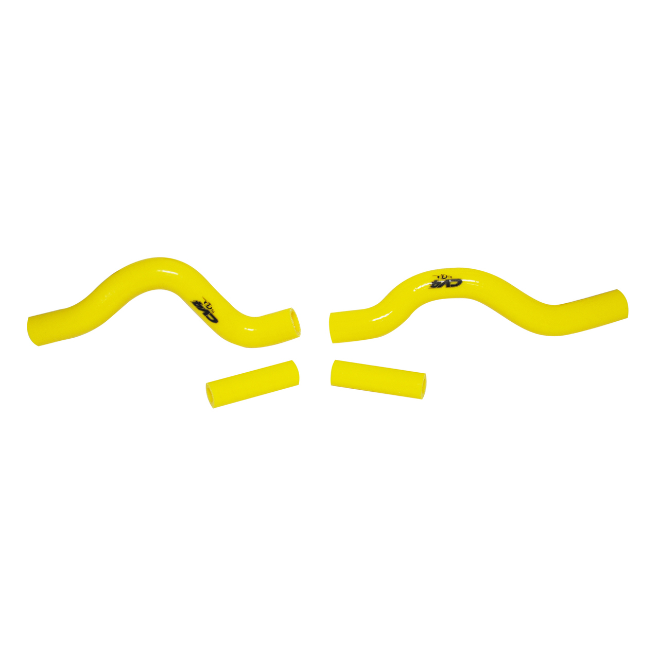 CV4 by Cycra Radiator Silicone Hose Kit Suzuki 01-08 RM250 Yellow