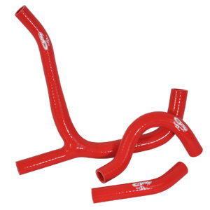 CV4 by Cycra Radiator Silicone Hose Kit Honda 14-15 CRF250R Y-Kit Red