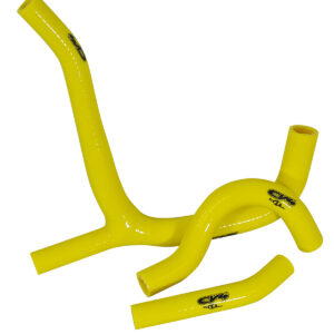CV4 by Cycra Radiator Silicone Hose Kit Honda 14-15 CRF250R Y-Kit Yellow