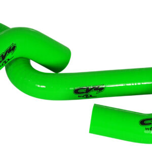 CV4 by Cycra Radiator Silicone Hose Kit Kawasaki 14-15 KX85 KX100 Green