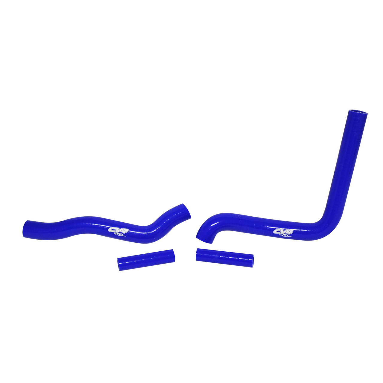 CV4 by Cycra Radiator Silicone Hose Kit Kawasaki 05-07 KX250 Blue