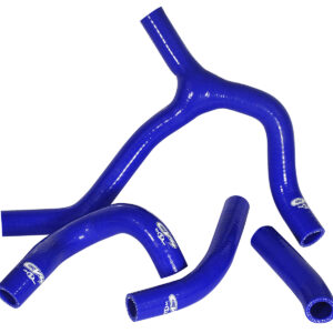 CV4 by Cycra Radiator Silicone Hose Kit Honda 14-15 CRF450R Blue