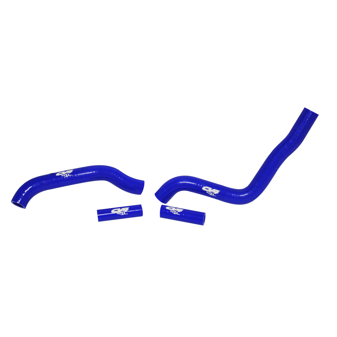 CV4 by Cycra Radiator Silicone Hose Kit Kawasaki 05 KX125 Blue