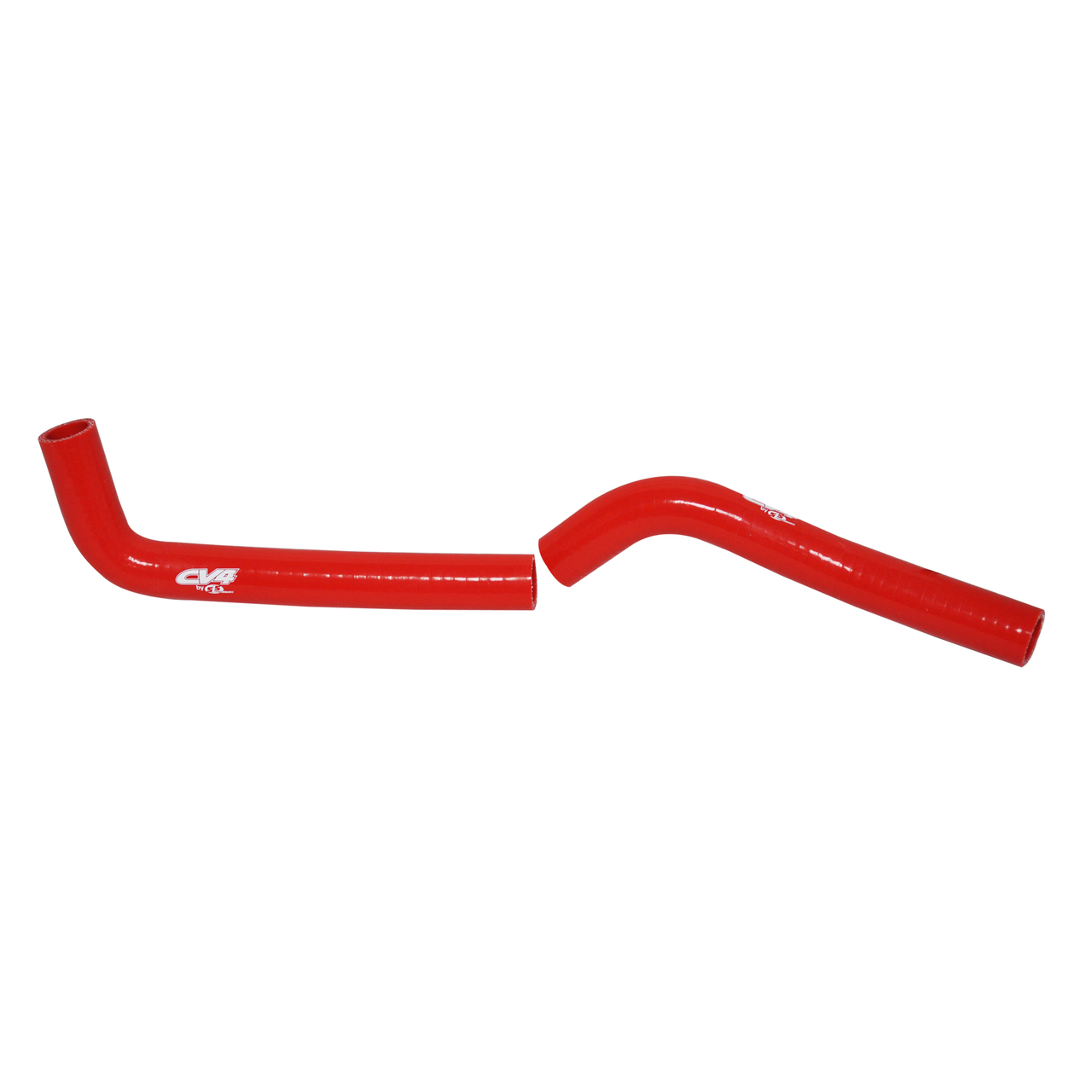 CV4 by Cycra Radiator Silicone Hose Kit Yamaha 04-09 YFZ450 Red