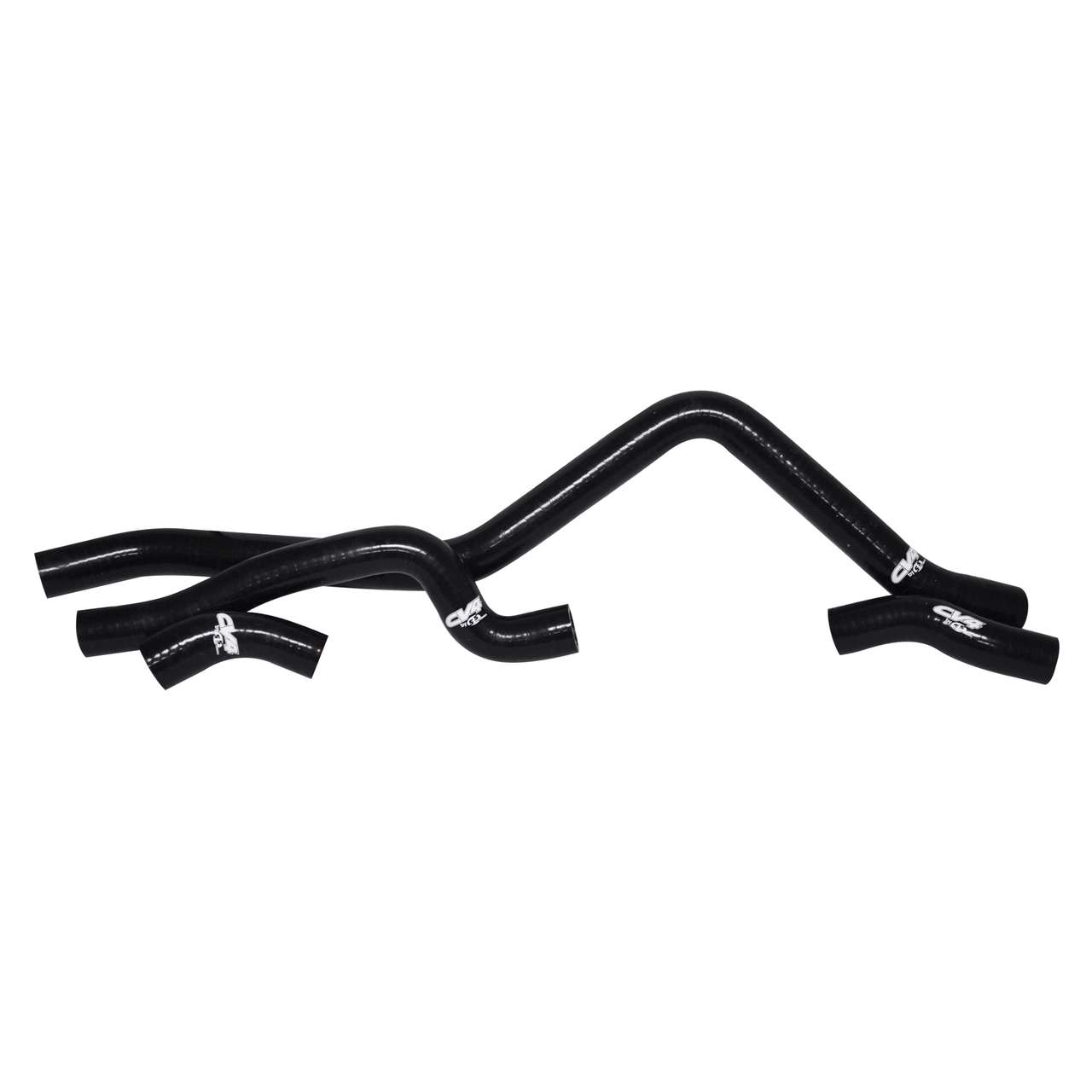 CV4 by Cycra Radiator Silicone Hose Kit Yamaha 01-05 Raptor 660 Black