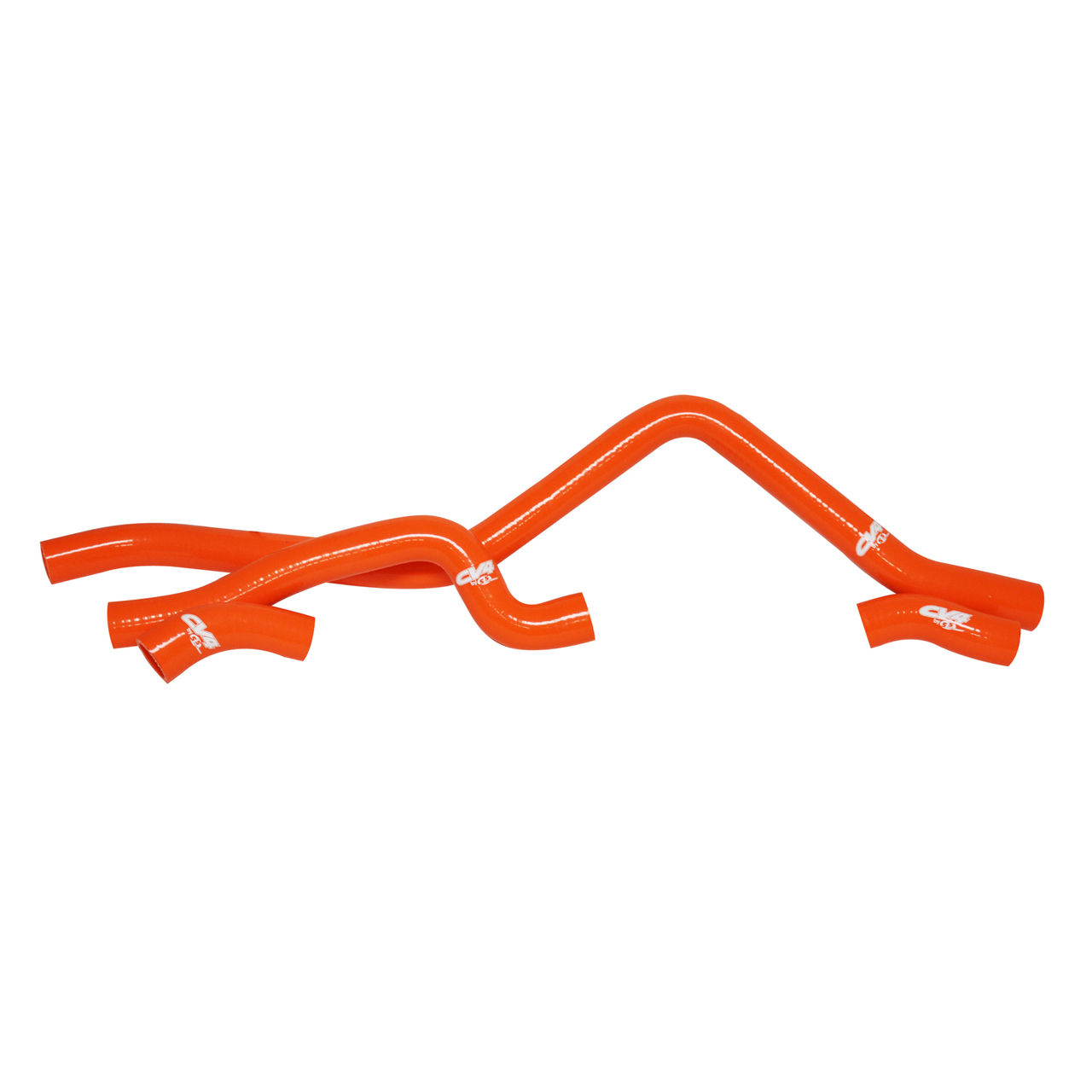CV4 by Cycra Radiator Silicone Hose Kit Yamaha 01-05 Raptor 660 Orange