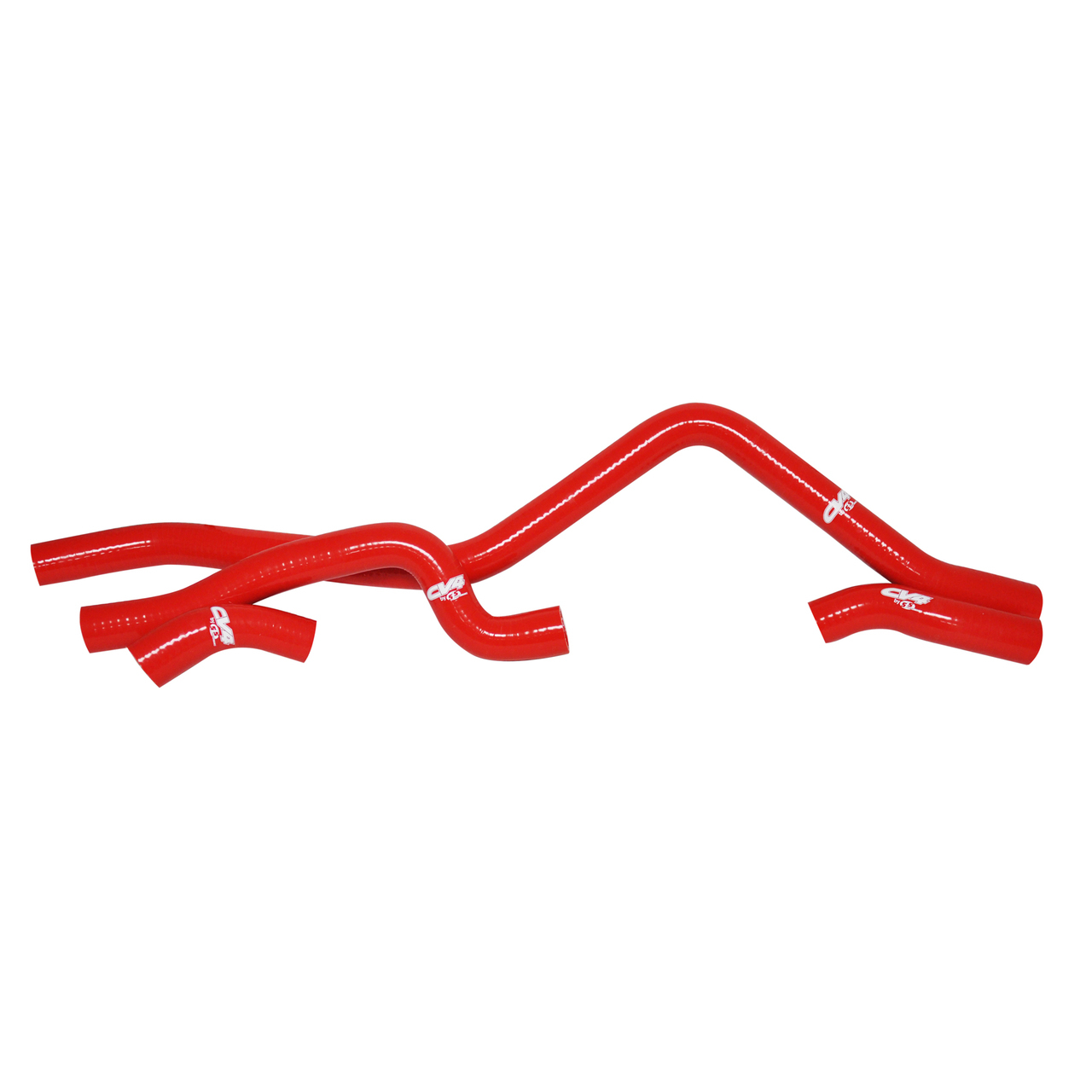 CV4 by Cycra Radiator Silicone Hose Kit Yamaha 01-05 Raptor 660 Red