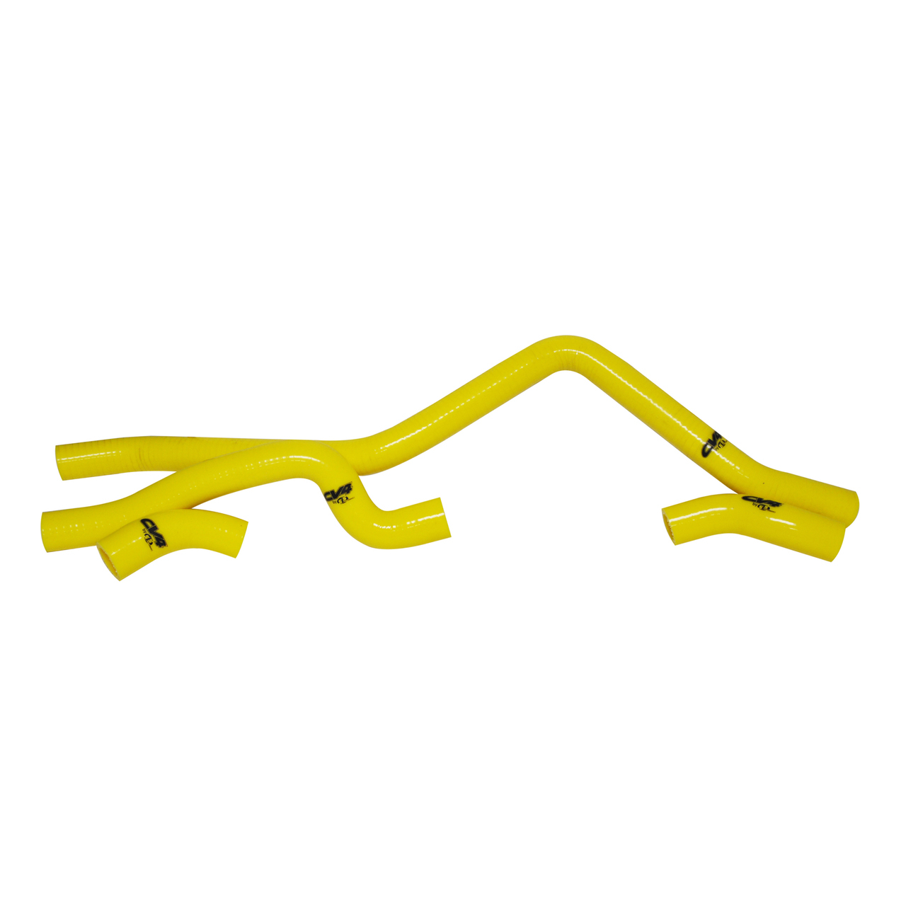 CV4 by Cycra Radiator Silicone Hose Kit Yamaha 01-05 Raptor 660 Yellow