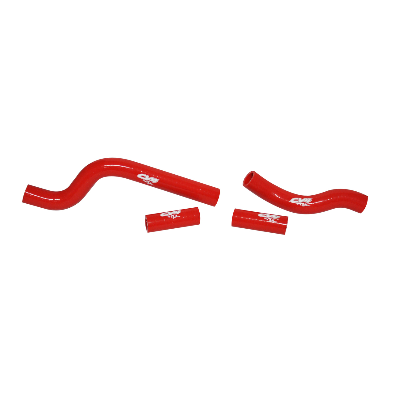 CV4 by Cycra Radiator Silicone Hose Kit Yamaha 05-15 YZ250 Red