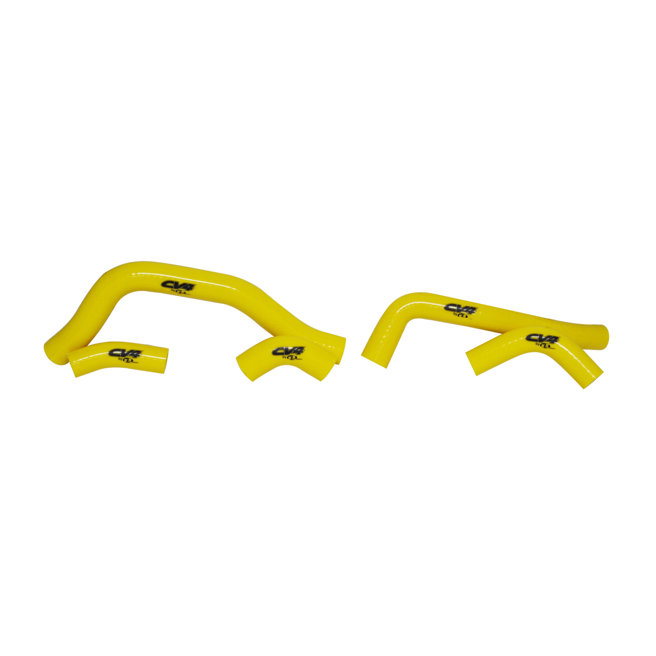 CV4 by Cycra Radiator Silicone Hose Kit Honda 06-08 CRF450R Yellow