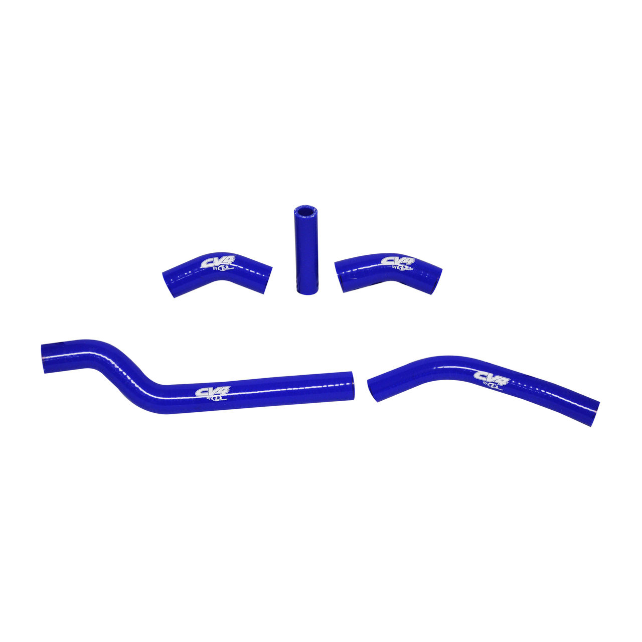 CV4 by Cycra Radiator Silicone Hose Kit Yamaha 06 YZ250F 07-12 WR250F Blue