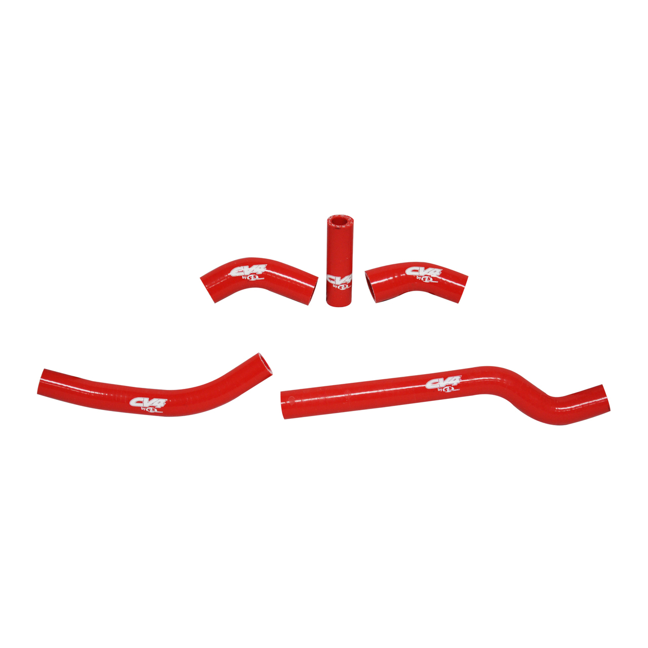 CV4 by Cycra Radiator Silicone Hose Kit Yamaha 06 YZ250F 07-12 WR250F Red