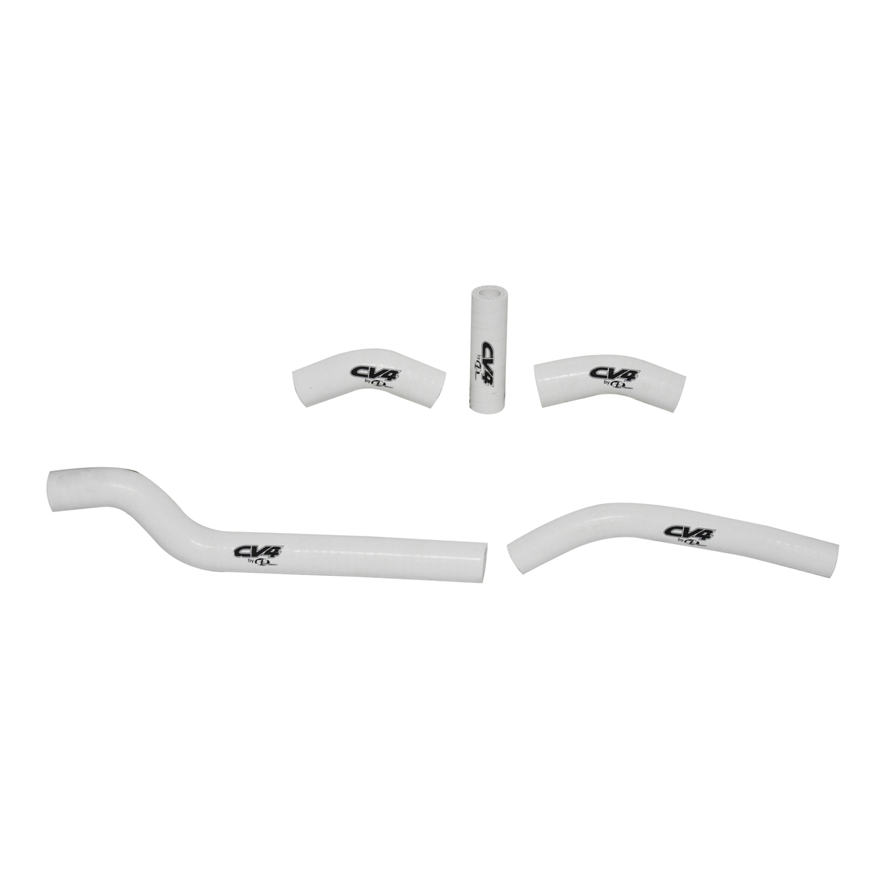 CV4 by Cycra Radiator Silicone Hose Kit Yamaha 06 YZ250F 07-12 WR250F White
