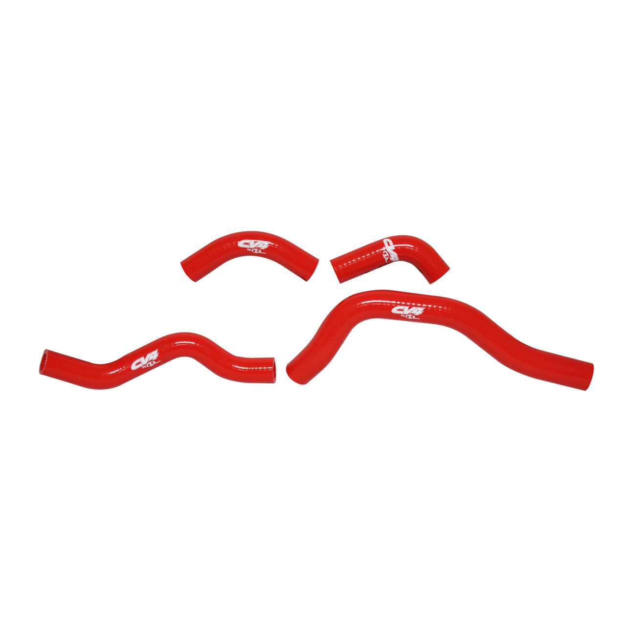 CV4 by Cycra Radiator Silicone Hose Kit Honda 05-15 CRF450X Red