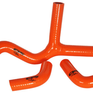 CV4 by Cycra Radiator Silicone Hose Kit KTM 03-06 450-525 SX Orange