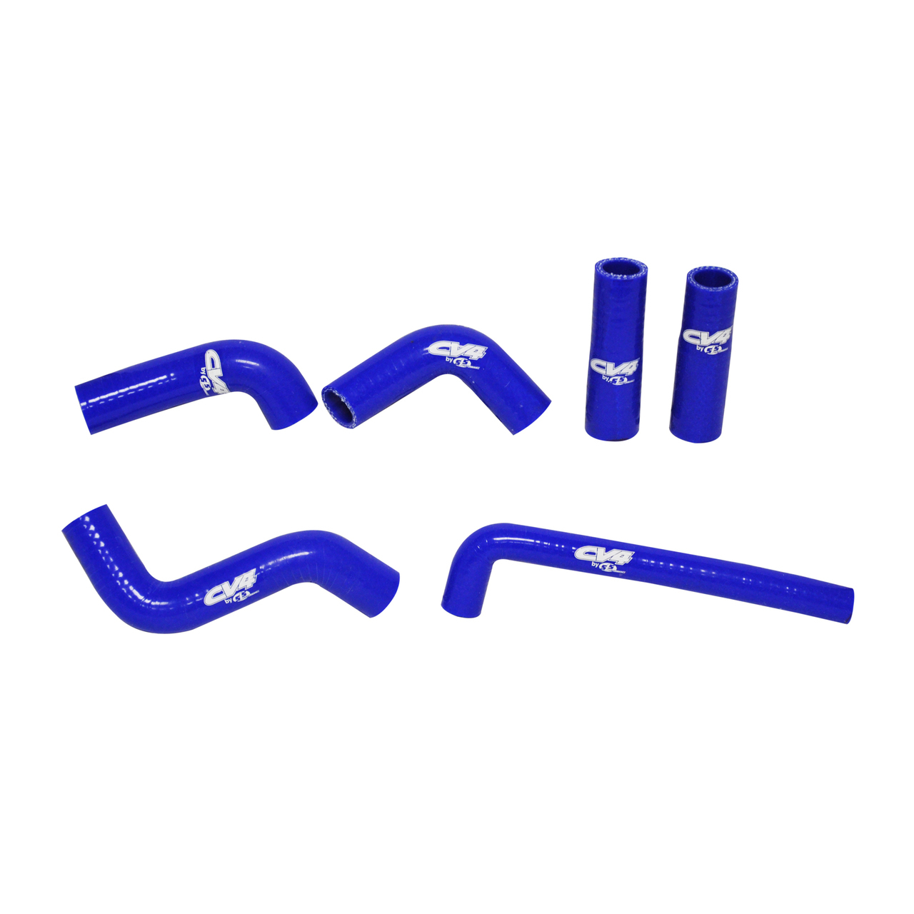 CV4 by Cycra Radiator Silicone Hose Kit KTM 02-06 400-525 EXC Blue