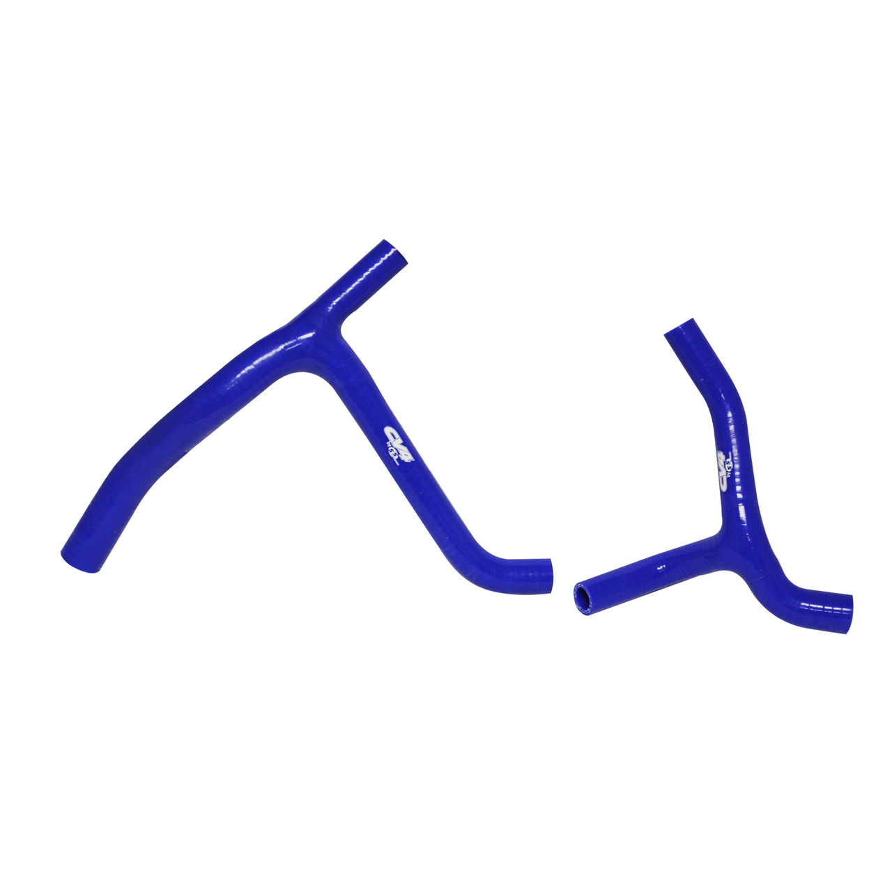 CV4 by Cycra Radiator Silicone Hose Kit Kawasaki 06-08 KX450F Y-Kit Blue
