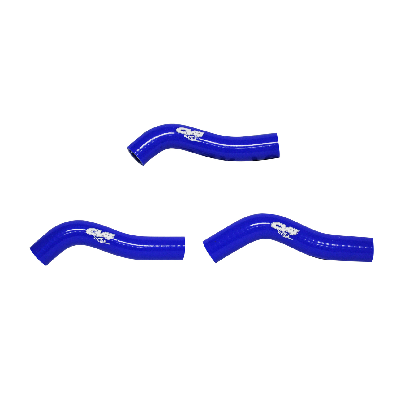 CV4 by Cycra Radiator Silicone Hose Kit KTM 07-10 250 SX-F EXC XCR-W Blue