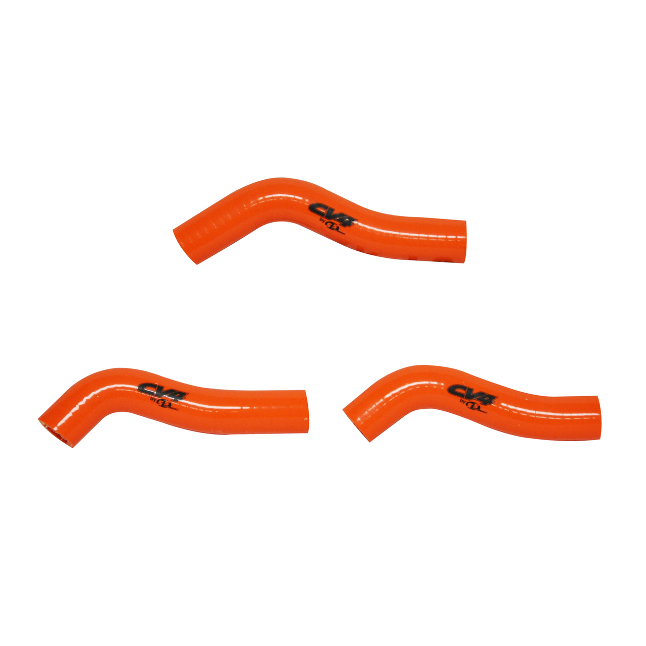 CV4 by Cycra Radiator Silicone Hose Kit KTM 07-10 250 SX-F EXC XCR-W Orange