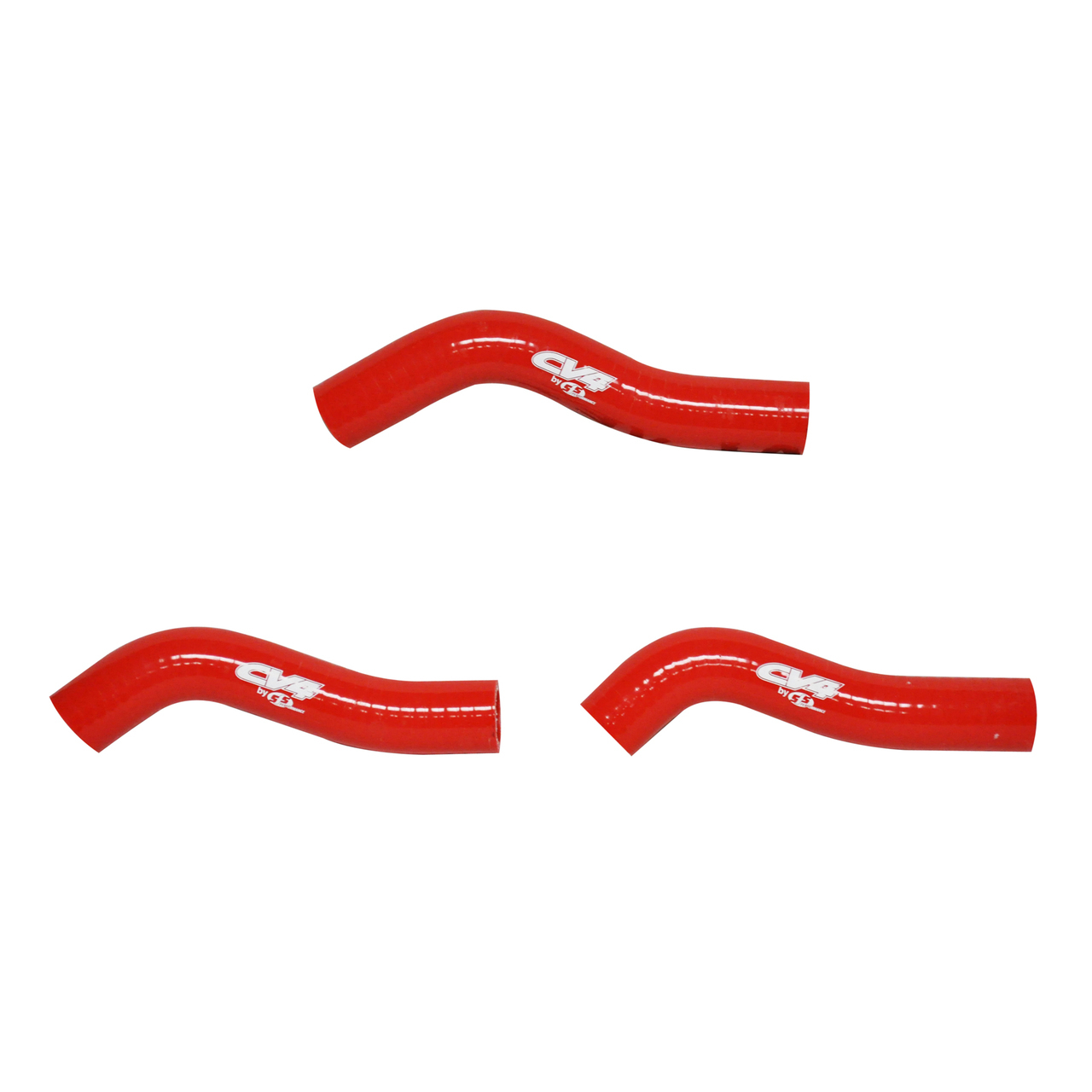 CV4 by Cycra Radiator Silicone Hose Kit KTM 07-10 250 SX-F EXC XCR-W Red