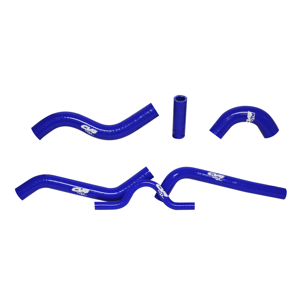 CV4 by Cycra Radiator Silicone Hose Kit Kawasaki 07-08 KX250F Blue