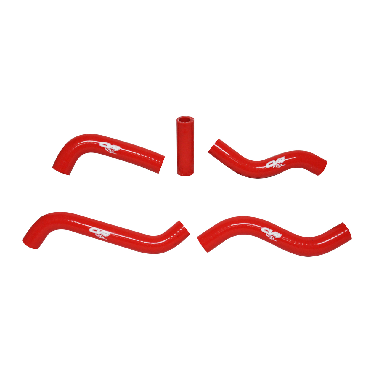 CV4 by Cycra Radiator Silicone Hose Kit Suzuki 07-09 RM-Z250 Red