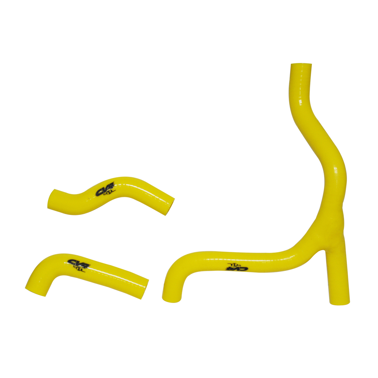 CV4 by Cycra Radiator Silicone Hose Kit Suzuki 07-09 RM-Z250 Y-Kit Yellow